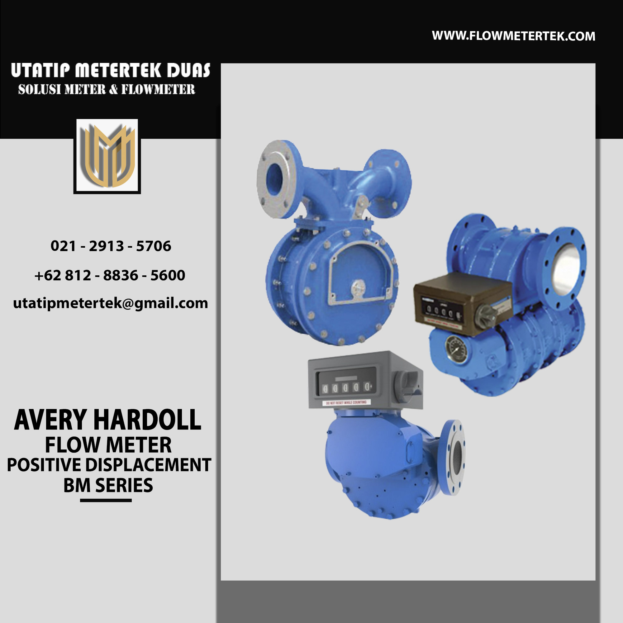 Avery Hardoll Flow Meter Type BM