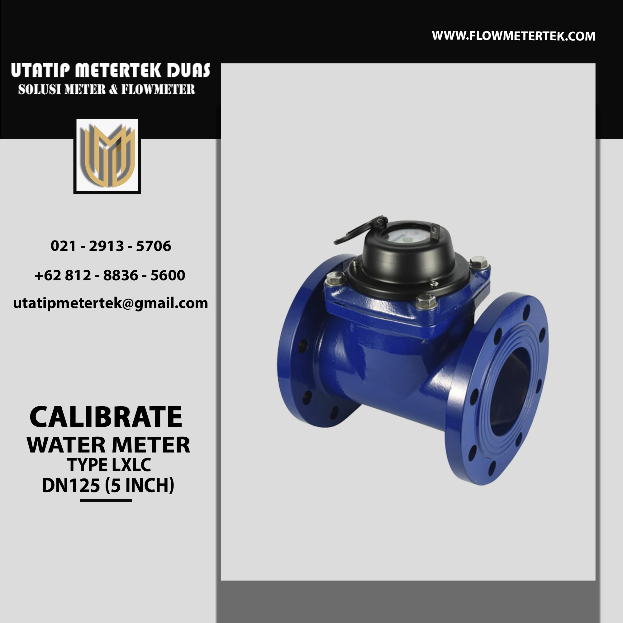 Calibrate Water Meter DN125 LXLC Calibrate Water Meter DN125 LXLC