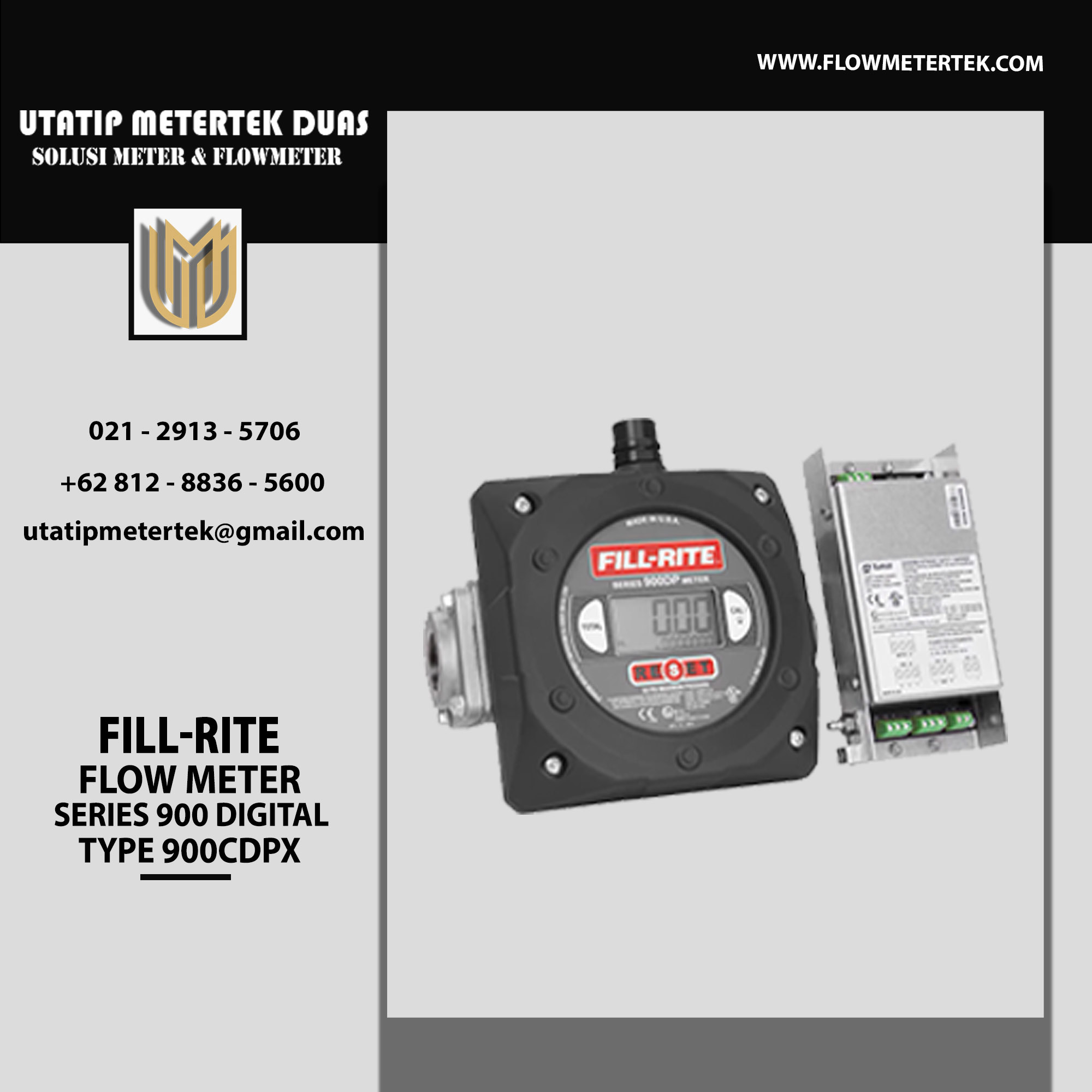 Fill-Rite Flowmeter 900CDPX Digital Fill-Rite Flowmeter 900CDPX Digital