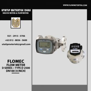Flomec Flowmeter D-Series Type D-2500