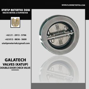 GALATECH Wafer Double Door Check Valve
