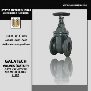 Galatech Gate Valve NRS Metal Seated 3125H