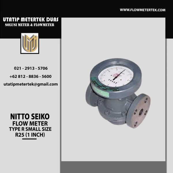 Nitto Seiko Flowmeter R25 Small Size