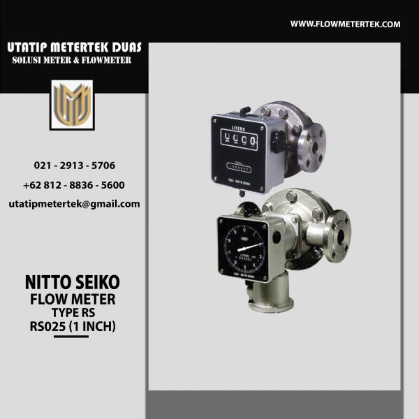 Nitto Seiko Flowmeter RS025
