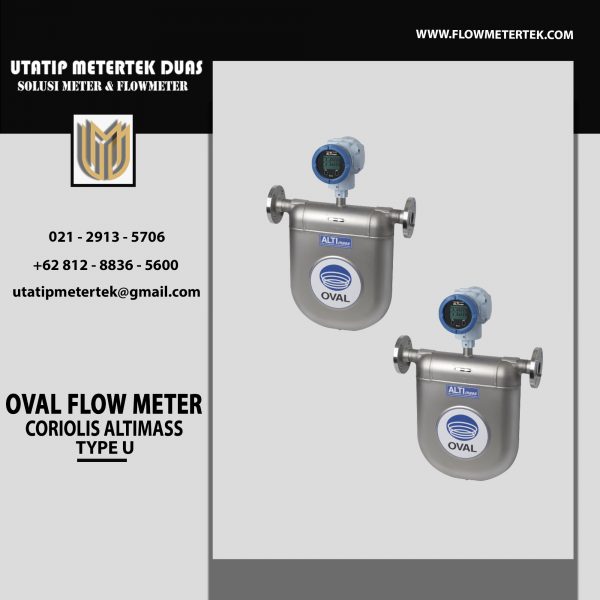 Oval Flowmeter Coriolis Altimass Type-U