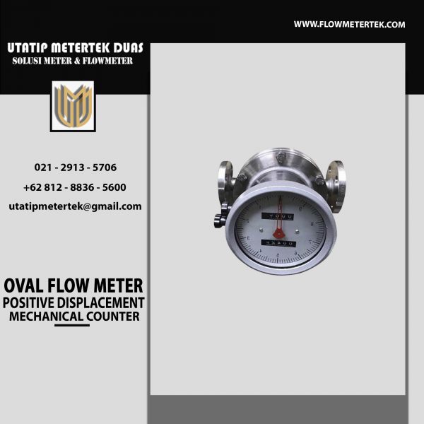 Oval Flow Meter PD Mechanical Counter