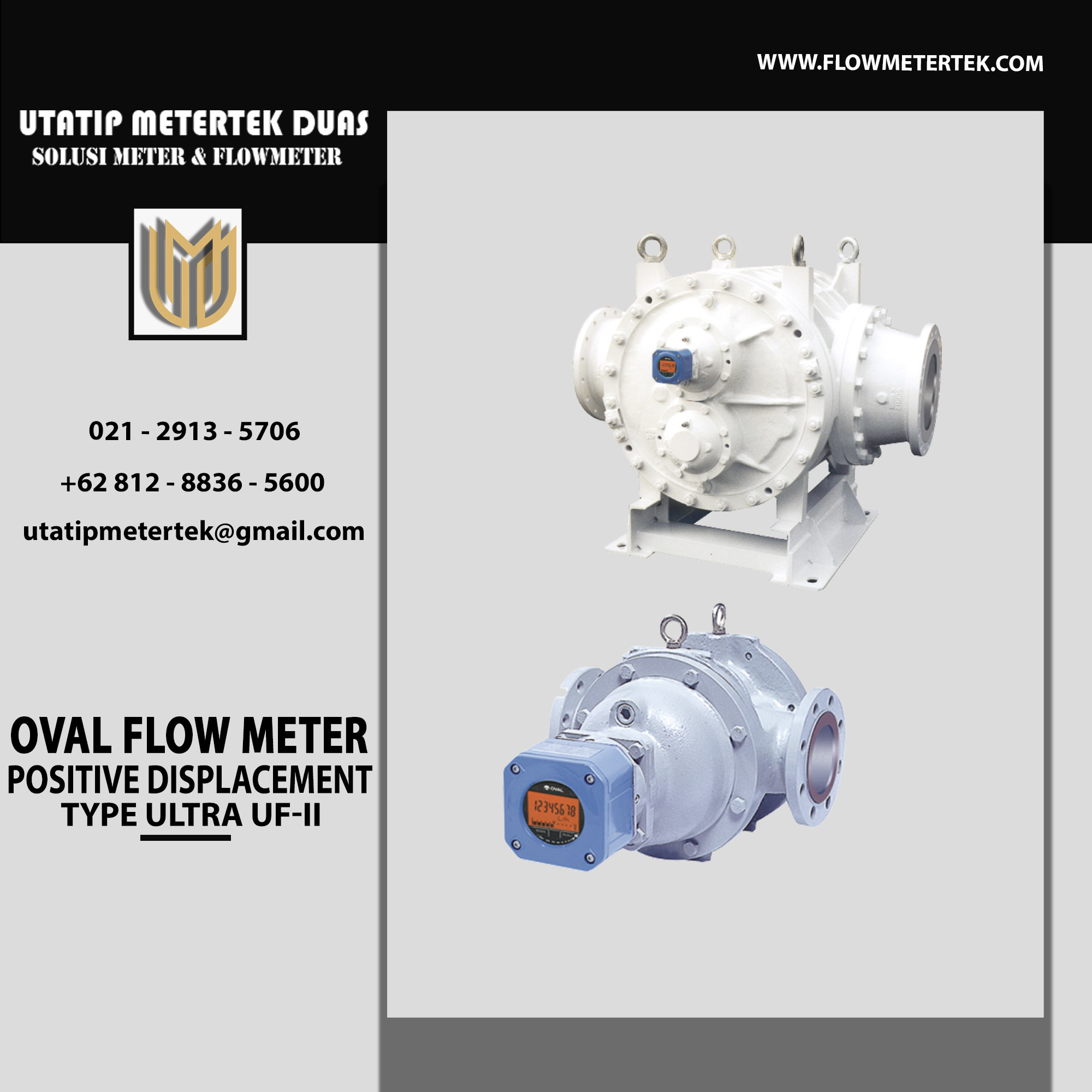 Oval Flow Meter PD Ultra UF-II Oval Flow Meter PD Ultra UF-II