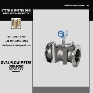 Oval Flow Meter Ultrasonic Psonic-L4