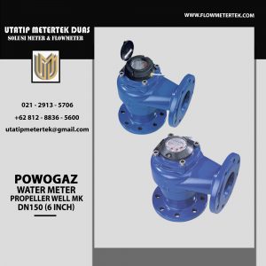 Powogaz Water Meter Propeller Well MK DN150