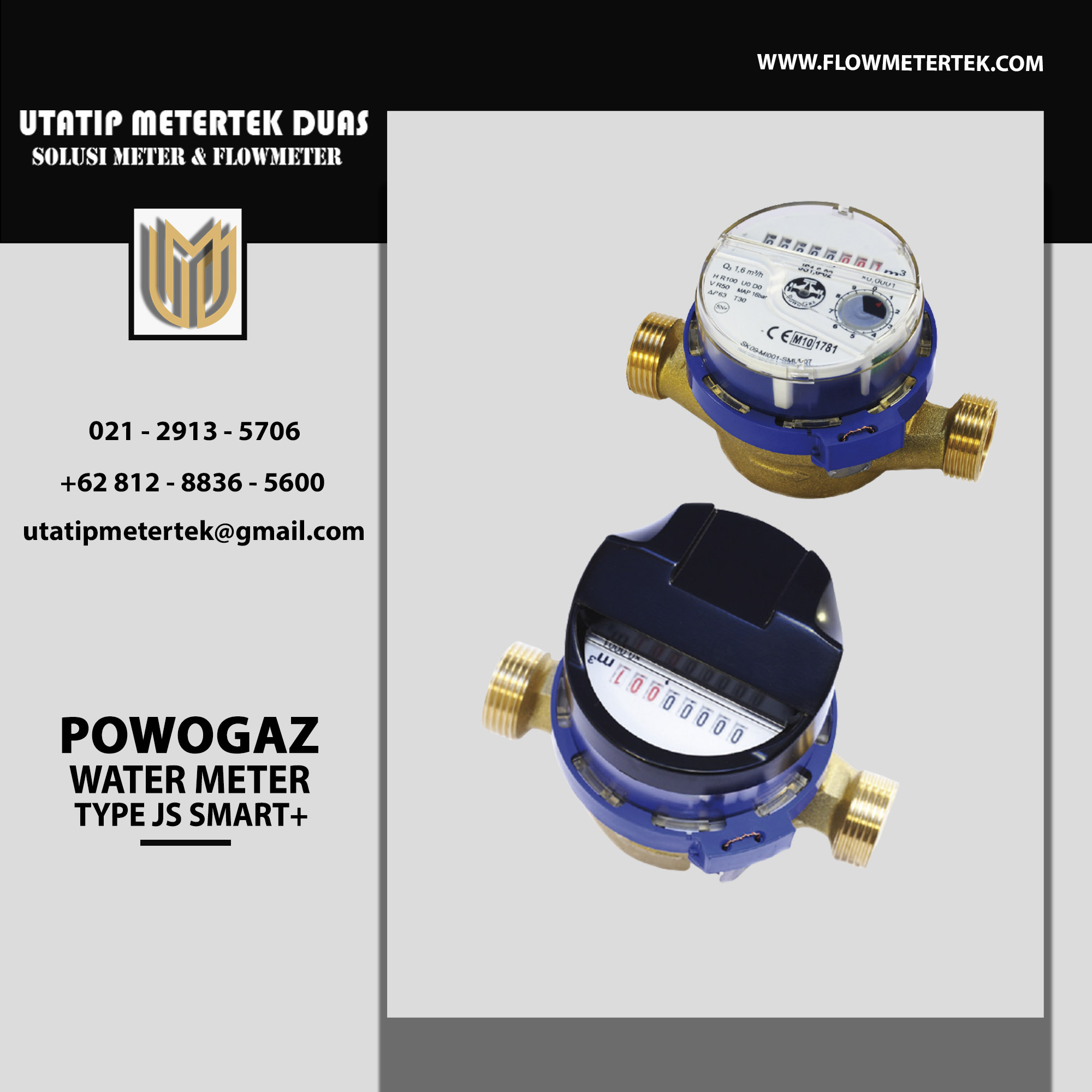 Powogaz Water Meter TYPE JS Smart+