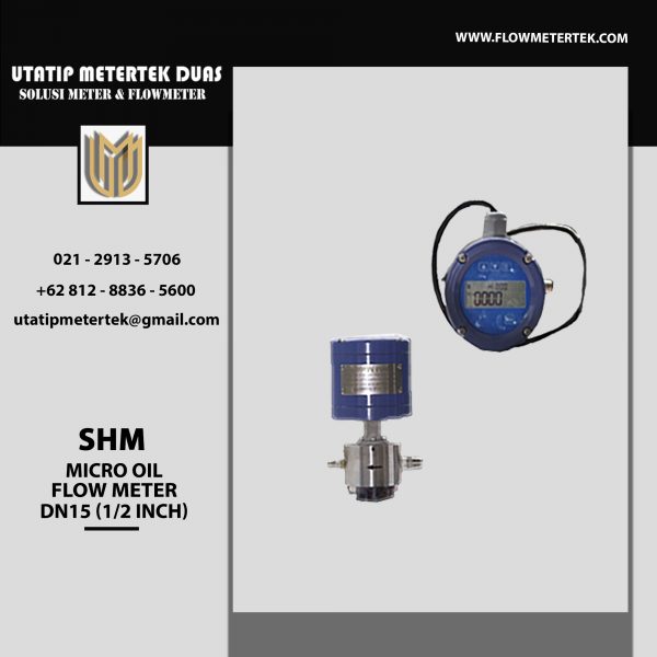 SHM Micro Oil Flow Meter DN15