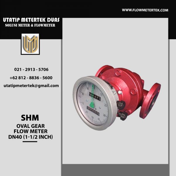 SHM Oval Gear Flow Meter DN40