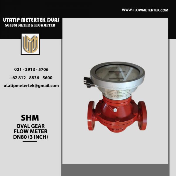SHM Oval Gear Flow Meter DN80