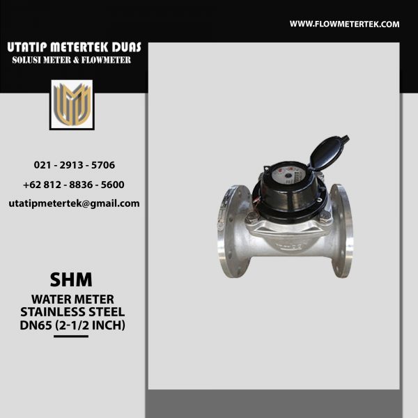 SHM Water Meter DN65 Stainless Steel