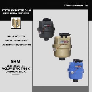 SHM Water Meter DN20 Volumetric Type C