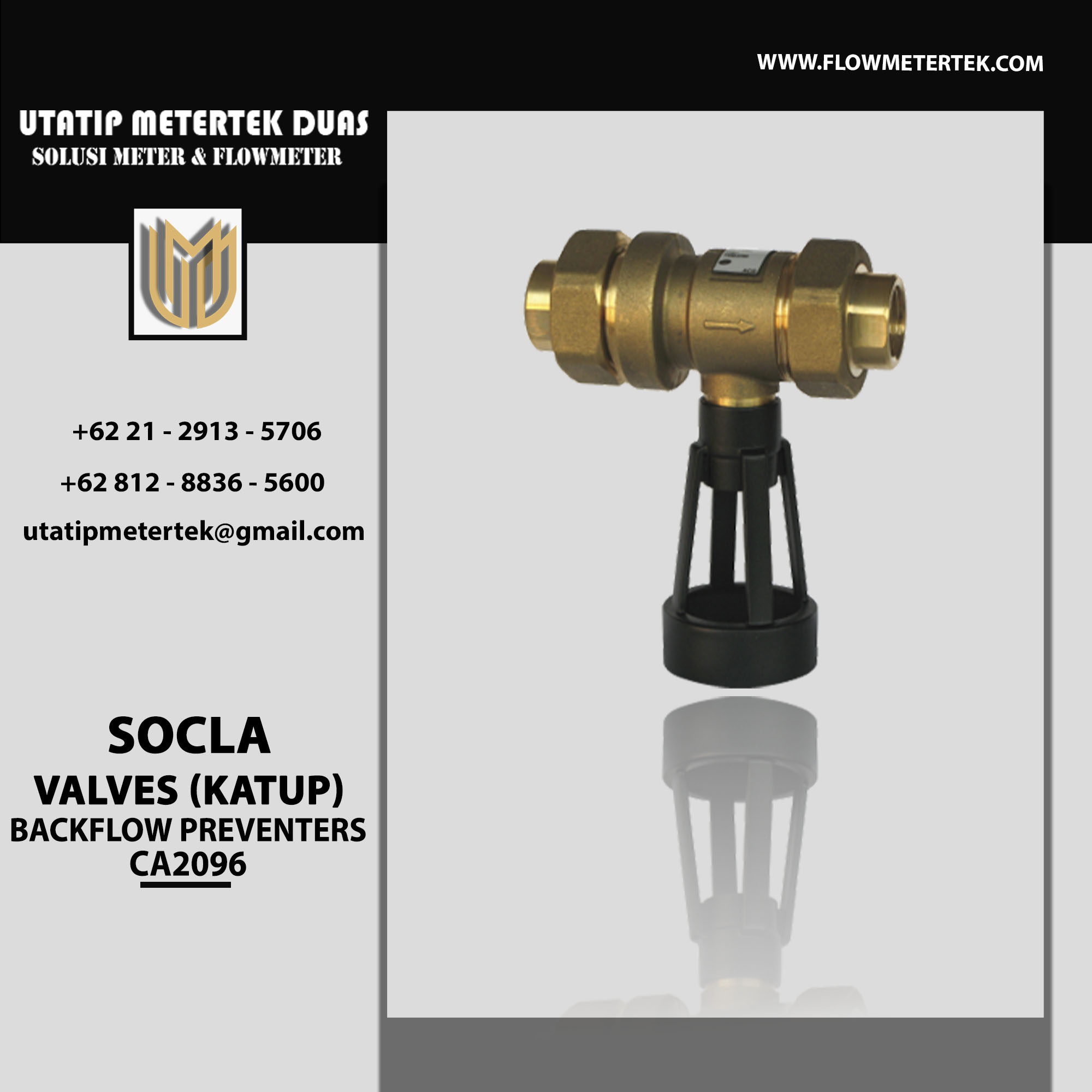 SOCLA Backflow Preventers CA2096 SOCLA Backflow Preventers CA2096