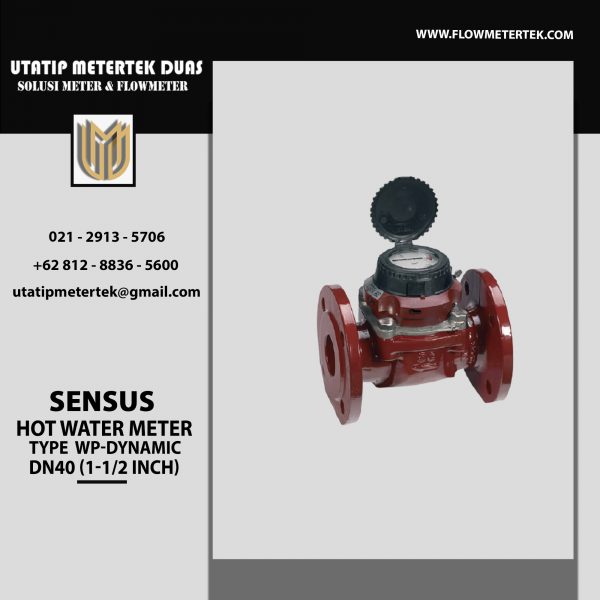 Sensus Hot Water Meter DN40 WP-Dynamic