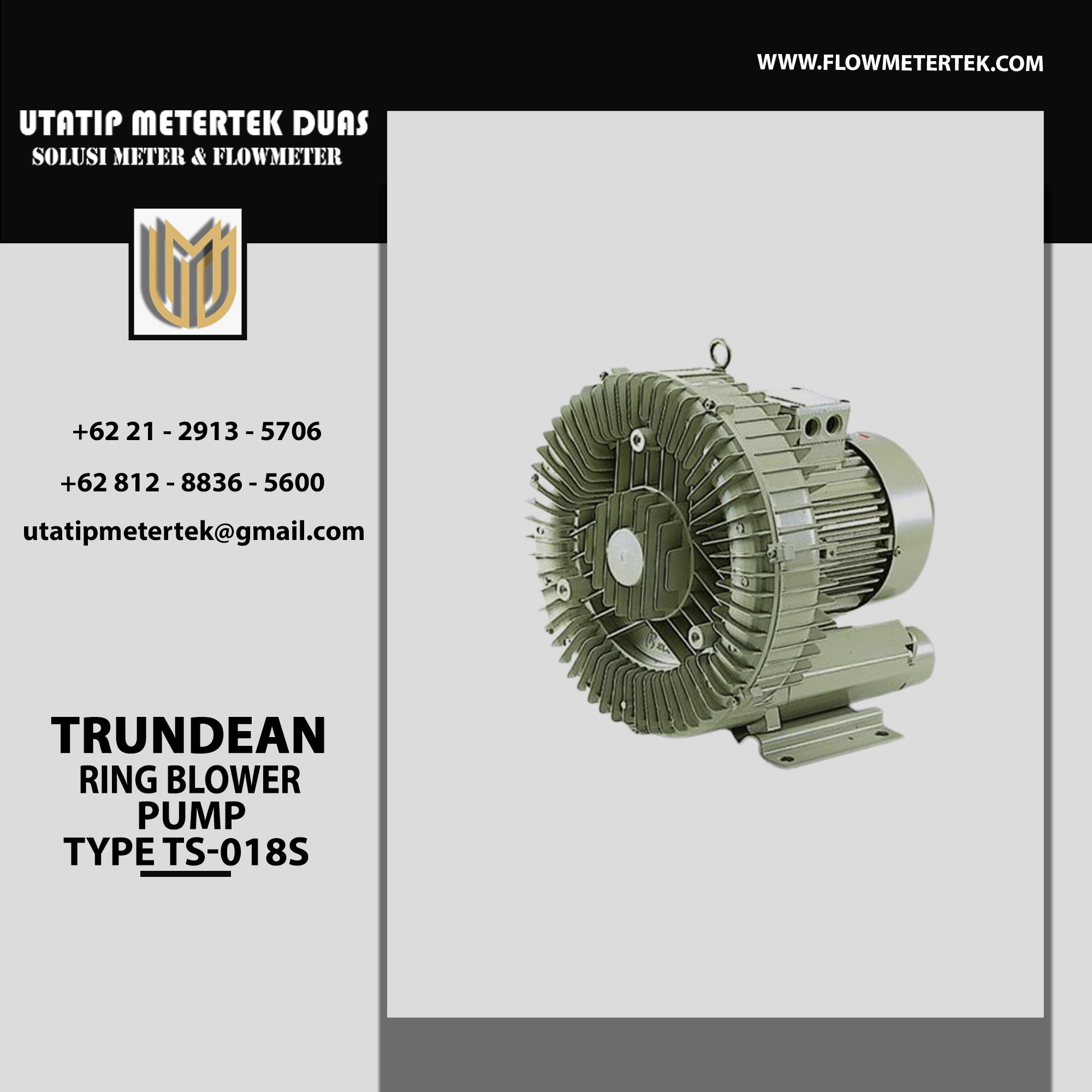 Trundean Ring Blower TS-018S Ring Blower Trundean TS-018S